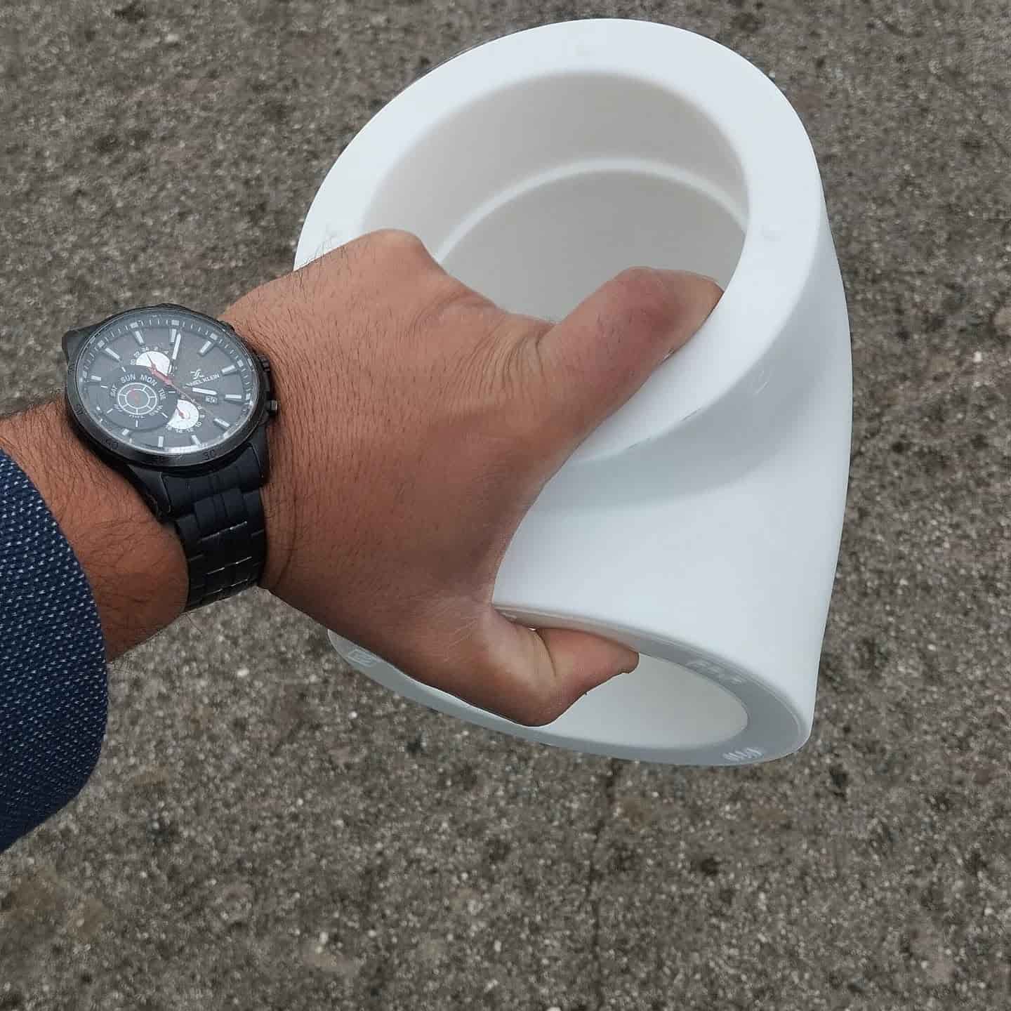 Beyaz pvc klozet gider baglantisi